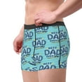 thumbnail image 4 of Balery Best Dad Ever Men's Boxer Briefs, Soft and Breathable Cotton Underwear with nylon Waistband-Small, 4 of 9