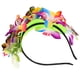 thumbnail image 4 of Diadema de mariposa con flores, tocado para disfraz de fiesta de té, 4 of 7