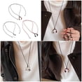 thumbnail image 2 of Trendy Headphone Necklace for Women Lightweight Alloy Jewelry Stylish Everyday Layering Accessory, 2 of 9
