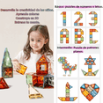 thumbnail image 4 of Juguetes De Bloques Construcción Magnéticos Para Niños 100pz Xtellar multicolor, 4 of 4