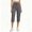 Dark Gray, variant on Tqcoqu Women's Cargo Capri Pants with Pockets,Elastic Waist Drawstring Summer Straight Leg Capris,Beige Women's S-XXL
