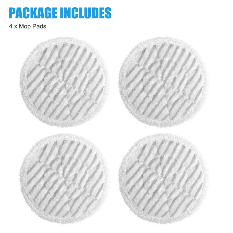 4Pcs Replacement Steam Mop Pads Fit for Shark S7000AMZ S7000 S7001