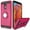 Hotpink, variant on GSA Brushed Case w/Ring Stand for LG Aristo 4 Plus - Black