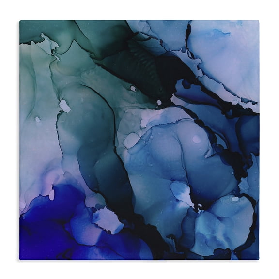 Stupell Industries Contemporary Deep Water Abstract Splashes Canvas Art, 24 x 24, by Jonny Troisi