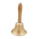 thumbnail image 3 of Campana de mano para cena, campana de servicio, campana de recepción sólida y ruidosa con mango de madera 80 mm x 207 mm, 3 of 9