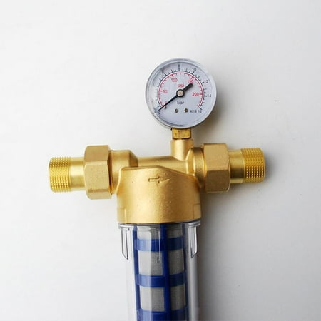 

Blesiya Spin Down Sediment Water Filter Well Tap Water Prefilter System