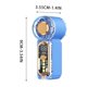 thumbnail image 3 of Ventilador portátil de mano de alta velocidad con luz nocturna, mini turbina transparente, recargable por USB, compacto para exteriores, camping y viajes., 3 of 6
