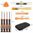 thumbnail image 2 of TSV T6 T8 T10 Ensemble d'Outils de Réparation de Tournevis Compatible avec Xbox One, Xbox 360, PS3, PS4, PS5 Manette, Tournevis Croisé, Kits de Tournevis Magnétiques Security Torx avec Outils de Levage, 2 of 6
