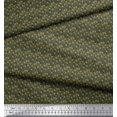 thumbnail image 2 of Soimoi Poly Georgette Fabric Circle Small Print Fabric by The Yard 42 Inch Wide, 2 of 3