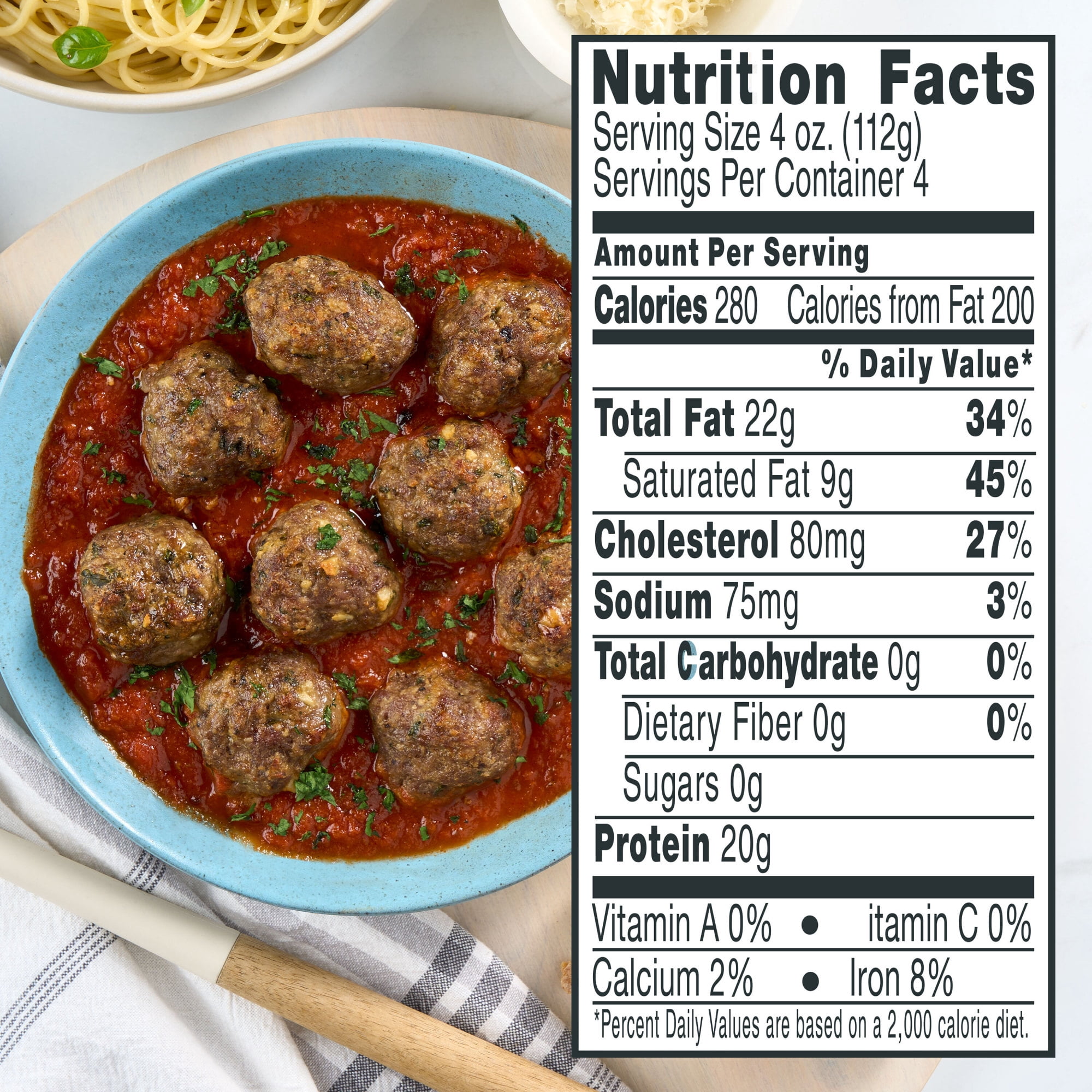 80% Lean / 20% Fat Ground Beef and Pork Blend, 1 lb Roll, Fresh