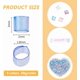 thumbnail image 2 of 80 g, 4 colores, cuentas crujientes Bingsu, cuentas de tubo de paja iridiscentes suaves, cuentas de plástico con purpurina 3D, surtido de microperlas de slime crujientes, suministros, 1 color/bolsa, 2 of 6