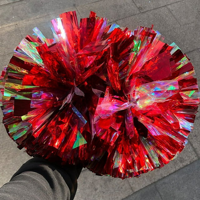Bola de flores de colores del arco iris, bola de flores mate para animadoras, juegos de pelota de flores Lala, accesorios de baile aeróbicos
