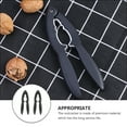 thumbnail image 3 of Raindrops Nutcracker Plier Tool Nutcrackers 16.2x6cm Black PP ABS For Home Use 2Pcs, 3 of 8