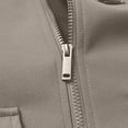 thumbnail image 6 of Jerdar Men's Solid Color Loose Casual Multi-Pocket Hooded Full Zip Long Sleeve Jacket Outdoor Jacket Men, 6 of 8