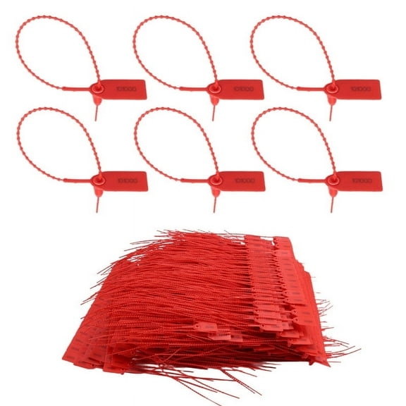 1000 * security tags-Red