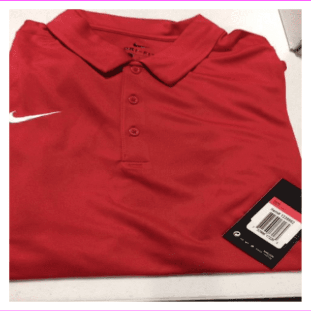 Nike - NIKE Men's Short Sleeve Dri Fit Regular 3 Collar Buttons Polo ...