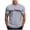 Gray, variant on jobturf Mens Shirts Athletic Workout Short Sleeve Tops Soft Comfy Lightweight Blouses Summer Fashion Letter Printed Basic Tees M-XXXL