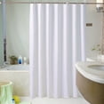 thumbnail image 1 of Cortina de ducha sólida, cortinas de baño de 6 x 6 pies,impermeables de PEVA, Decoración de baño Abanopi Cortina, 1 of 7