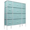 thumbnail image 1 of Sorbus Large Kids Bedroom Organization Closet Drawer Organizers, Aqua, 1 of 10