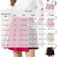 thumbnail image 6 of Girls Lightweight Sports Shorts, Elastic Waist Breathable Quick Dry Skorts, Kids Hiking Outdoor Active Bottoms for Girls Ages 5-15, 6 of 6