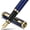 Blue&Gold, variant on BEILUNER Black Fountain Pen,Stunning Luxury Pen,24K Gilded Nib(Medium),Gorgeous 24K Gold Finish,German Schneider Ink Converter,Trustworthy Pen Gift for Men&Women-Elegant, Office,Nice Pen for Writing