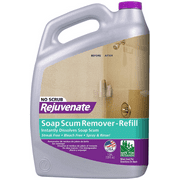 Rejuvenate Scrub Free Soap Scum Remover Shower Glass Door Cleaner Works on Ceramic Tile, Chrome, Plastic and More 24oz & Cabinet & Furniture Restorer Fills in Scratches Seals