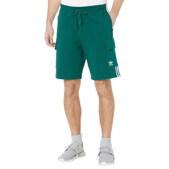 adidas Originals 3-Stripes Cargo Shorts Collegiate Green SM