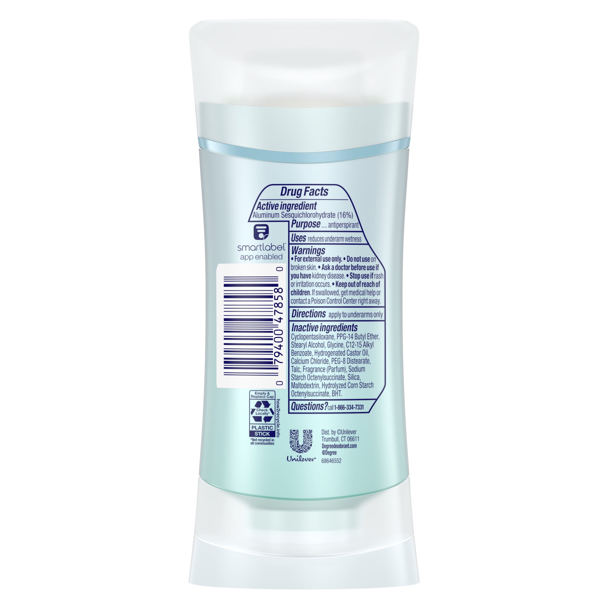 Degree Advanced Antiperspirant Deodorant 72-Hour Sweat & Odor Protection Apple & Gardenia Deodorant for Women with MotionSense Technology 2.6 oz