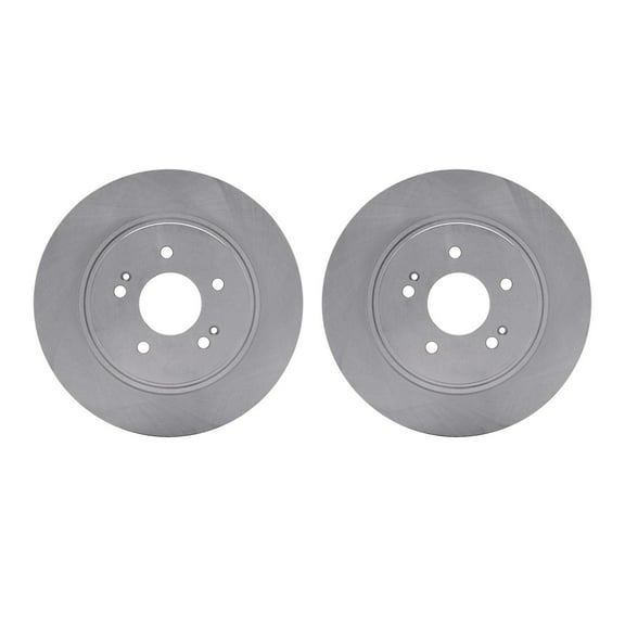 Dynamic Friction Company Rear Brake Rotors 6002-03058