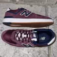 thumbnail image 3 of Mint 2022 New Balance CT 574 Red Suede Tennis Shoes Retro Sneakers 12 D Mens, 3 of 6