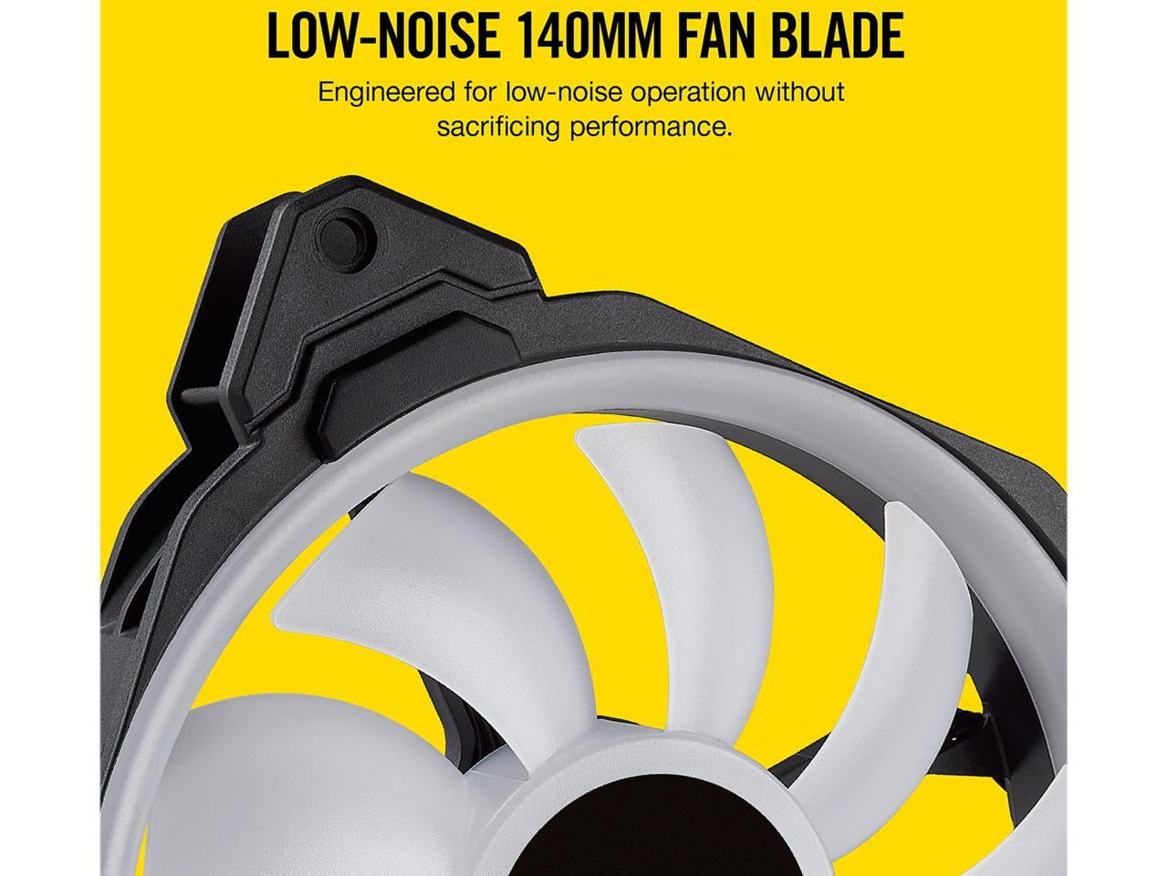 Corsair LL Series LL140 RGB 140mm Dual Light Loop RGB LED PWM Fan