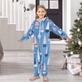 thumbnail image 6 of Vzayyk 4T-14Y Size Aviliable Cozy One-Piece Footless Sleeper Pajama Seamless Pattern with Sailboats, 6 of 8
