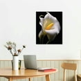 thumbnail image 2 of Creowell Beautiful Calla Lily Flower Canvas Poster Bedroom Decor Sports Landscape Office Room Decor Gift,Canvas Wall Art Decor Print Picture Paintings for Living Room Bedroom Decoration - 16x20inch, 2 of 3