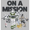thumbnail image 2 of Girl's Lightyear On a Mission Group  Graphic Tee Athletic Heather X Small, 2 of 5