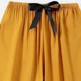 thumbnail image 6 of Bovxnpu Women's Pajama Pants Sleep Lounge Pants Casual Summer Thin Loose Bow Tied Elastic Waist Loungewear Long Pants, 6 of 6