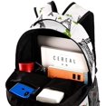 thumbnail image 4 of Rose Paris Tower Lightweight Backpack Daypacks with Bottle Side Pockets, 4 of 6