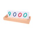 thumbnail image 3 of Juguetes educativos Hugo Tarjetas numéricas 1-9000 Material didáctico de matemáticas PVC en forma de L, 3 of 10
