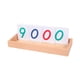 thumbnail image 3 of Tarjetas numéricas Montessori con caja para el aprendizaje preescolar de matemáticas. PVC-S, 3 of 9