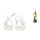thumbnail image 1 of Elegante Figura De Cisne De Cerámica Y Resina Abstracta Para Estantería, Armario, Casa, Oficina, Mesa De Centro, Adorno Decorativo De Escritorio., 1 of 8