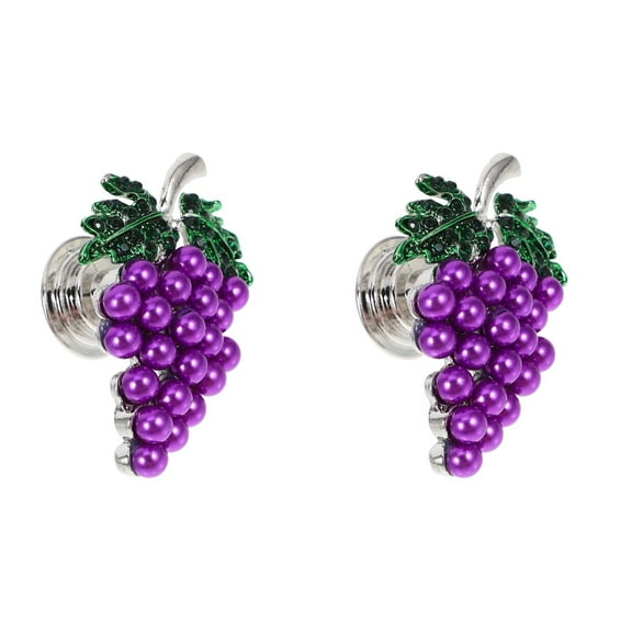 2pcs Grape Shaped Pull Handle Zinc Alloy Cabinet Pull Handle Drawer Door Knob Knob Decoration