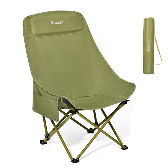 Dr.Lazz Beach chairs,Folding Beach Chair Lightweight, Portable Sand Chair for Camp/Outdoor/Picnic/Sports