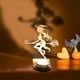 thumbnail image 3 of Wooden Crafts Ghost Candles Ghost Shadows Horror Halloween Party Decorations Home And Living Room Ornaments, 3 of 5