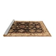 thumbnail image 2 of Ahgly Company Machine Washable Indoor Rectangle Oriental Brown Industrial Area Rugs, 3' x 5', 2 of 4
