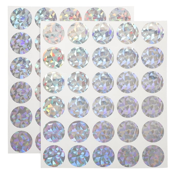 OULII 2 Sheets Peel and Stick Diy Labels for Creative and Use