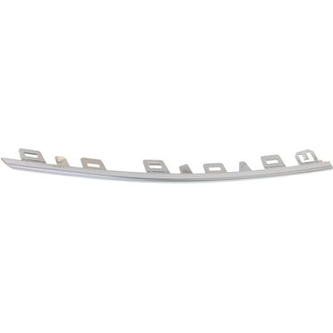 Front Bumper Trim Compatible with HONDA ODYSSEY 2014-2017 Left Driver Side Lower Fog Light Cover Molding Chrome
