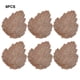 thumbnail image 4 of Moyic Platos redondos hechos de PVC de calidad alimentaria, 6 piezas, para de comedor, alta protección, fácil de limpiar Mostrada bronce, 4 of 6