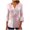 Pink Plus Size Blouse for Women_u, variant on CYMMPU Loose Fit V Neck 3/4 Sleeve Spring Tunic Tops Boho Blouses for Women Dressy Casual Fall Trendy Shirts Flower Pattern A-line Dressy Tops T-Shirts Pink L