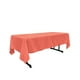 thumbnail image 1 of Mantel Rectangular LA Linen Popelina Poliéster 60 x 108 Pulgadas Coral, 1 of 1