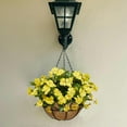 thumbnail image 6 of 4 Pcs Artificial Flowers Outdoor Impatiens Silk Impatiens Flowers 15.74" Yellow Faux Flowers Impatiens Bushes UV Resistant Artificial Impatiens for Pot Patio Lawn Garden Hanging Basket Porch Decor, 6 of 7