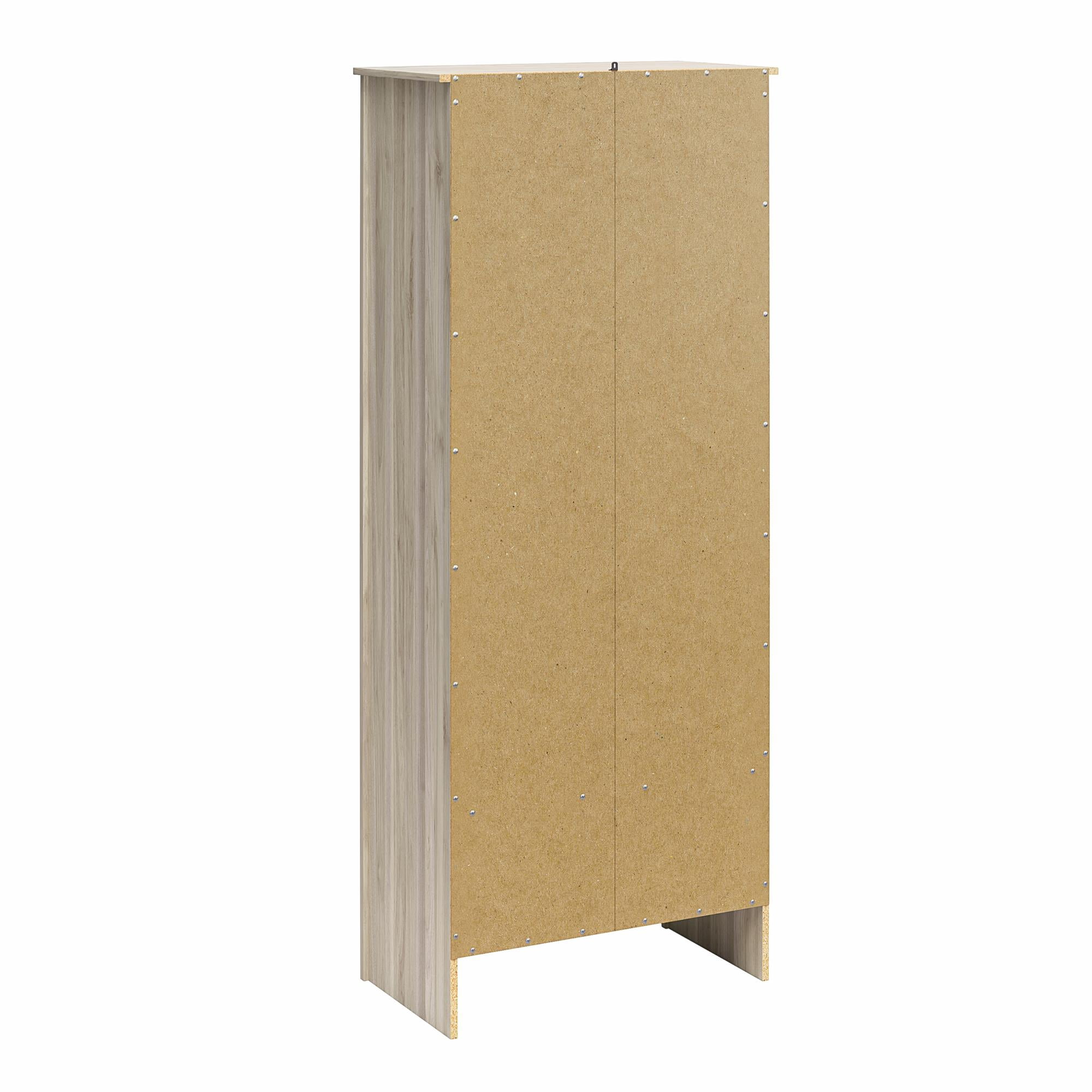 Farmington 30" Wide Storage Cabinet, Light Walnut